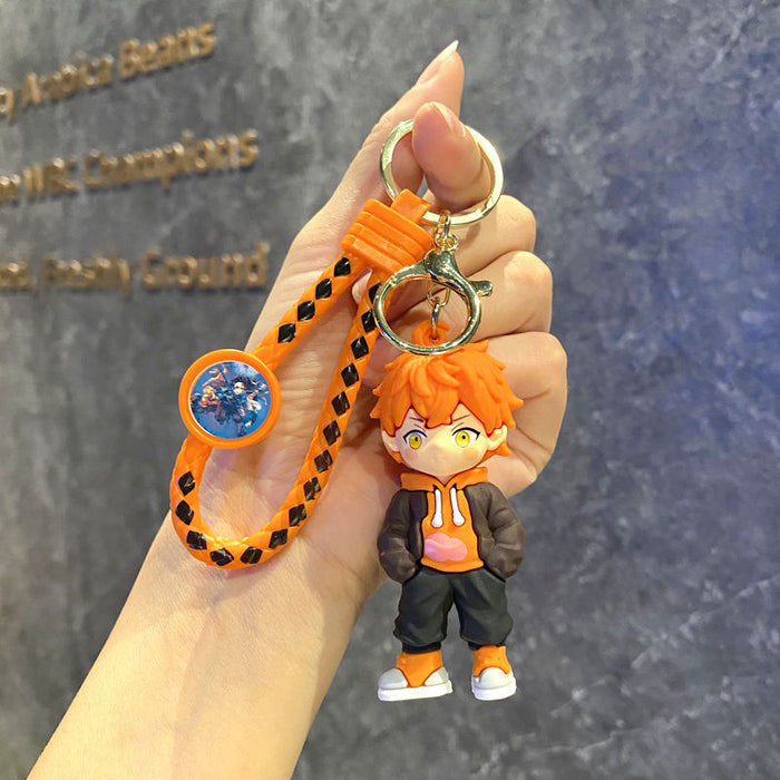 Wholesale Cartoon Doll Bag Pendant Car Key Chain Doll Machine Small Gift