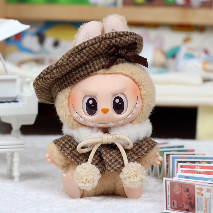 Wholesale Doll Clothes Vinyl Doll Cap Sitting Party Outfit