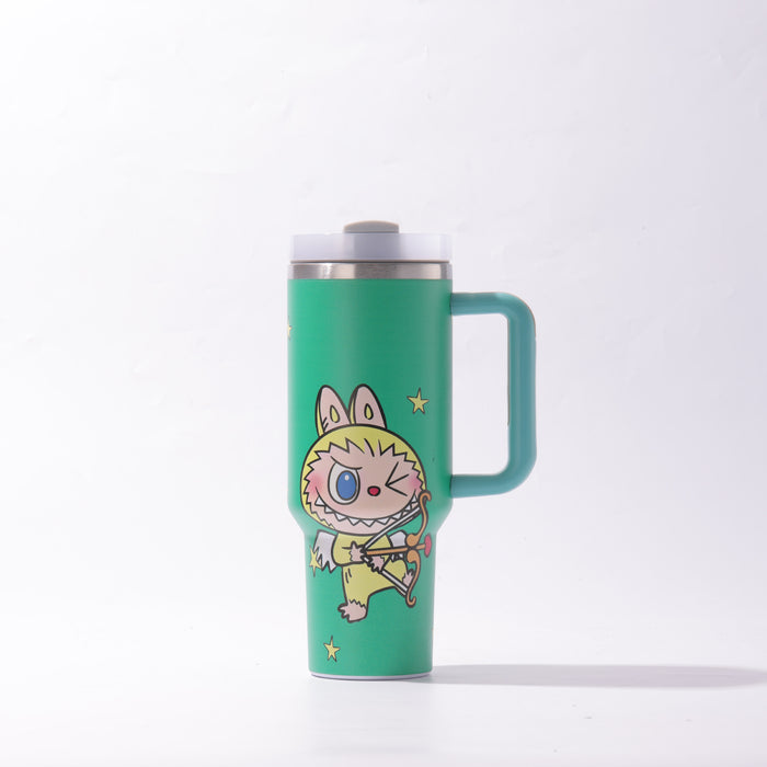 Wholesale 40oz Stainless Steel Tumbler with Handle and Straw Chic Drinkware MOQ≥2