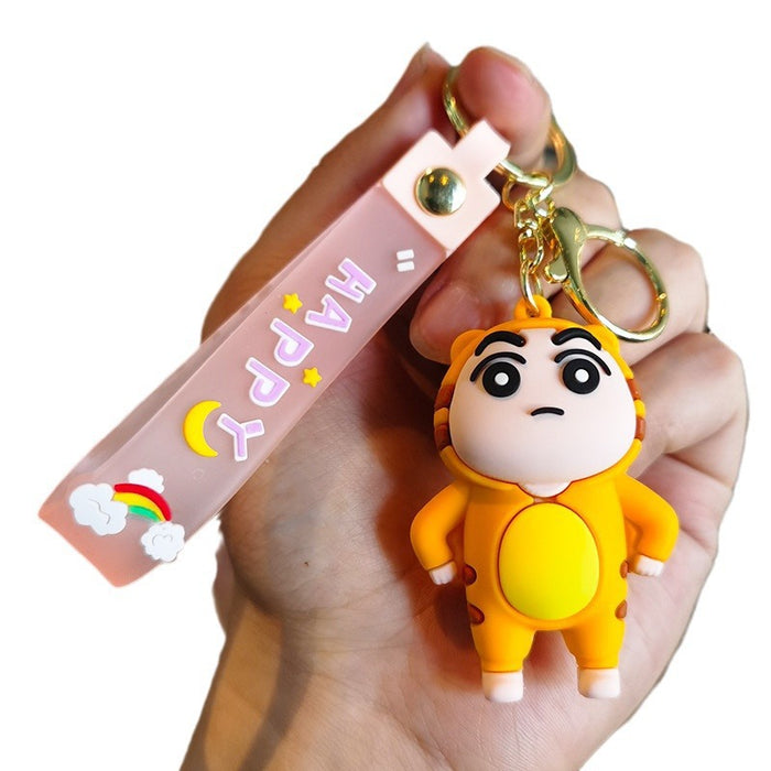 Wholesale Cartoon Silicone Doll Keychain JDC-KC-Tingm305