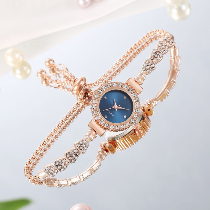 Wholesale Women's Diamond Inlaid Round Adjustable Watch JDC-WH-Tair006