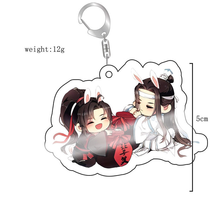 Wholesale Anime peripheral acrylic keychain pendant