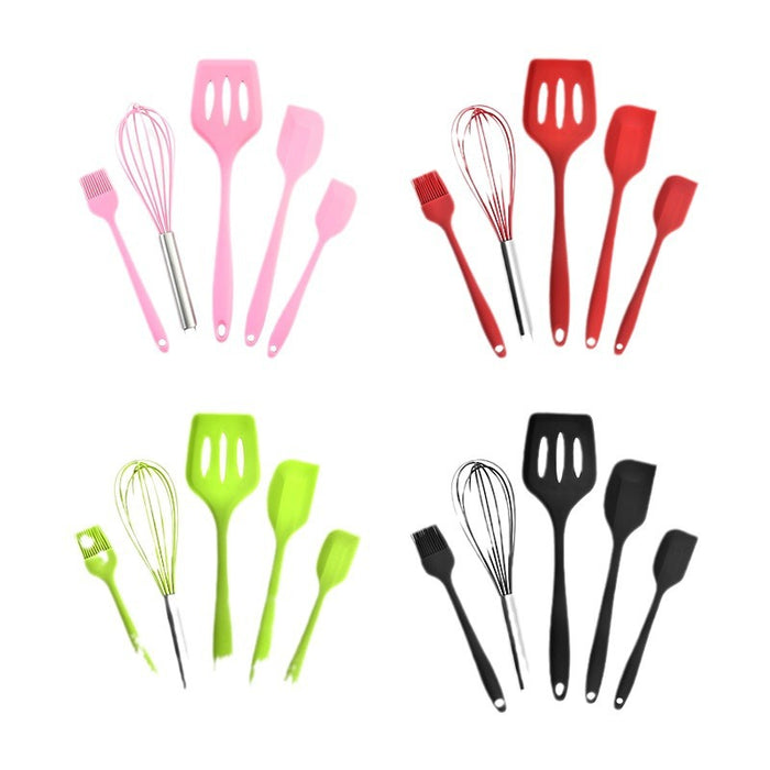 Wholesale Silicone High Temperature Resistant Five-piece Kitchenware Set JDC-KW-Joyasdechina001