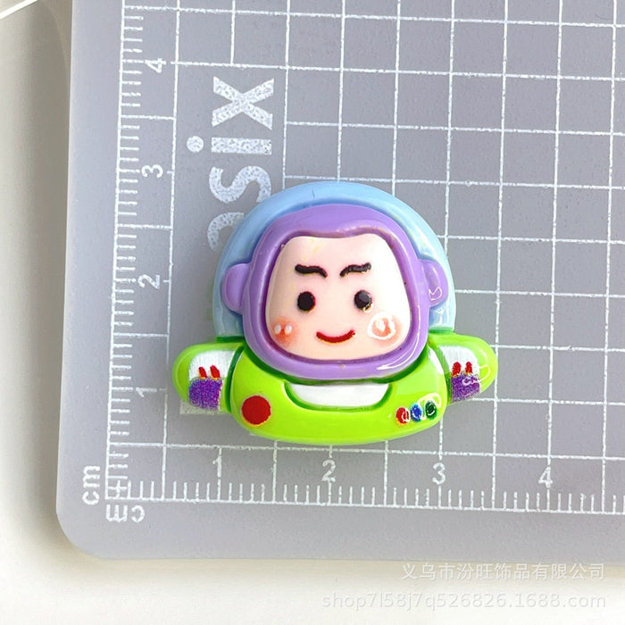 Wholesale Cartoon Toy Mobilization Resin Accessories Cream Glue Hair Accessories Headband Pendant Mobile Phone Case Beauty Decoration Material