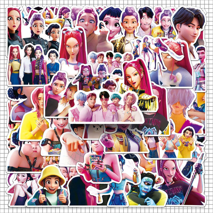 Wholesale 50pcs Anime Movie Creative Peripheral Stickers