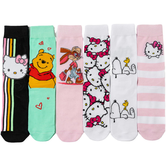 Wholesale All-season anime-style mid-calf socks