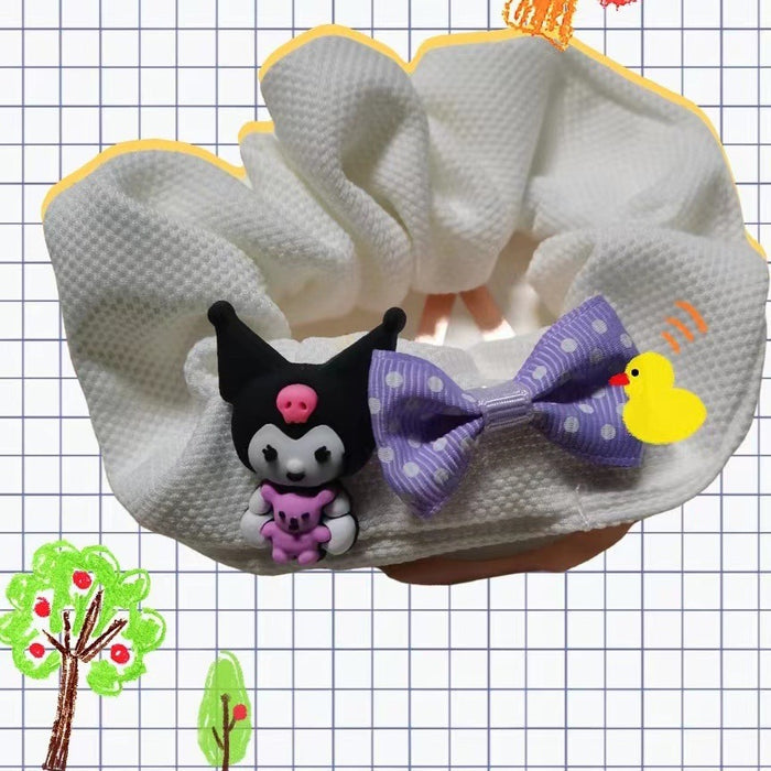 Wholesale Cute Cartoon Wide Hair Scrunchies