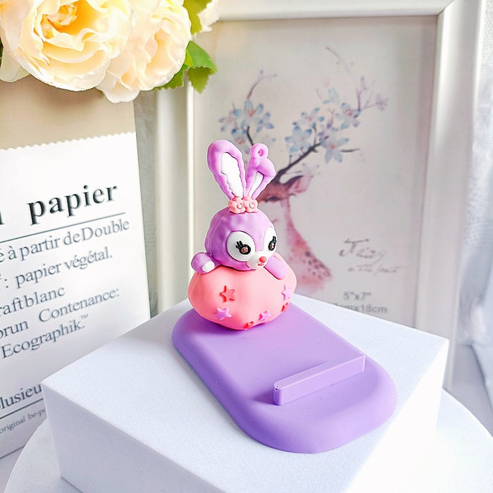 Wholesale PVC Cartoon Doll Mobile Phone Holder JDC-PS-MingT013