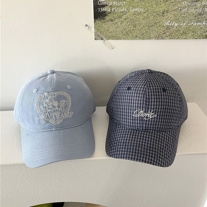 Wholesale Letter Embroider Soft Top Baseball Cap for Women Spring and Summer Trend