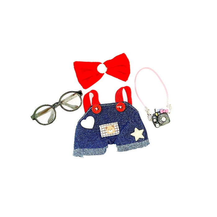 Wholesale Clothing Pendant Baby Clothes Jeans Star Denim Overalls Suit Replacement