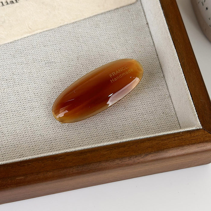 Wholesale  Oval small size hairpin women's retro forehead broken hair bangs duckbill clip