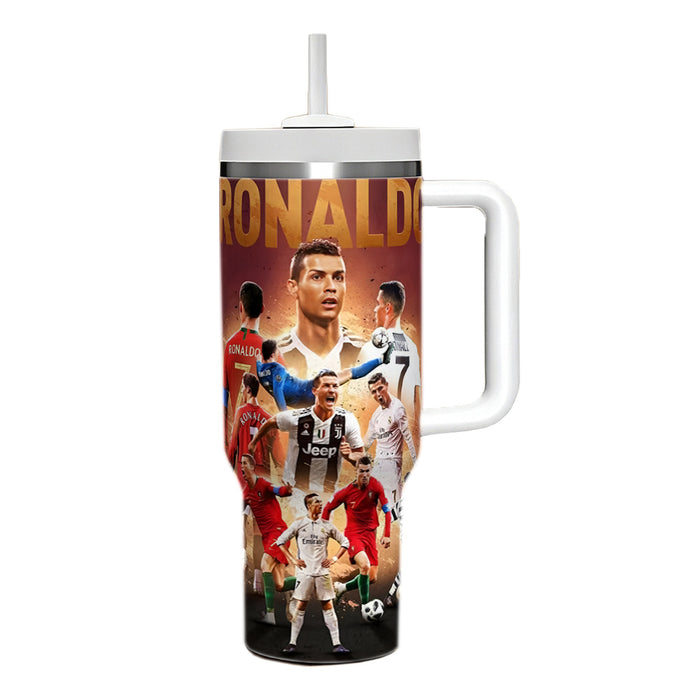 Wholesale Tumbler Stainless Steel Insulated Football Mug 40OZ Ice King