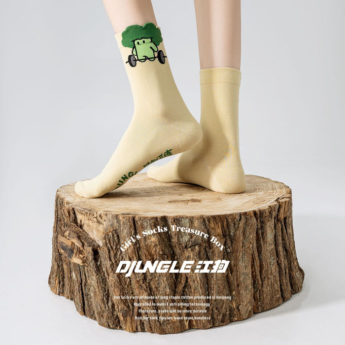 Wholesale Cute Socks, Children's Trendy Personality, Spring and Autumn Socks, Cartoon and Funny