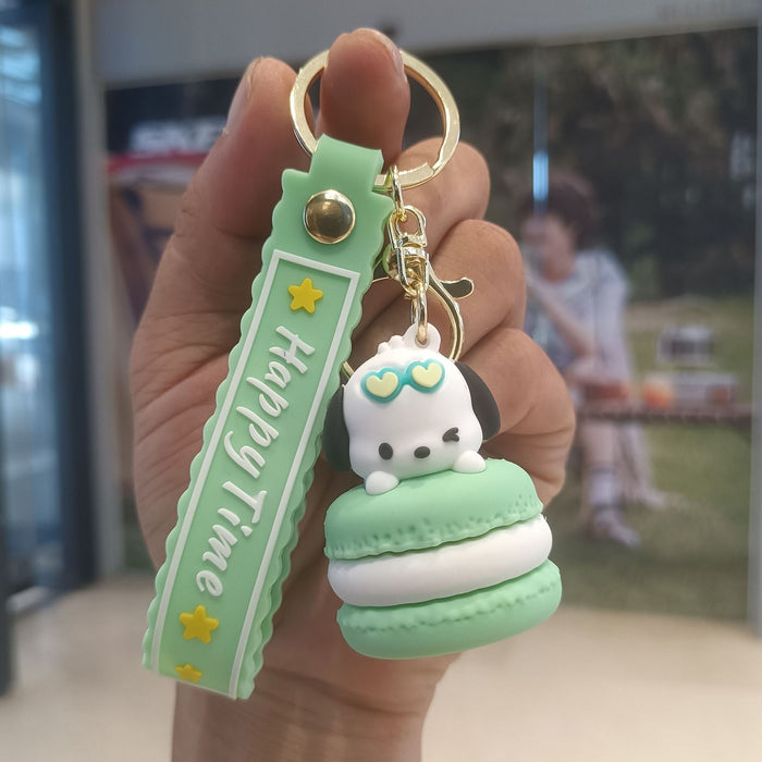 Wholesale Cartoon Silicone Doll Keychain JDC-KC-KuangK035