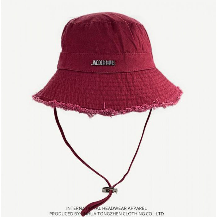 Wholesale Big-brimmed Fisherman Hat Holiday Hanging Hat Sunscreen Sunshade Hat