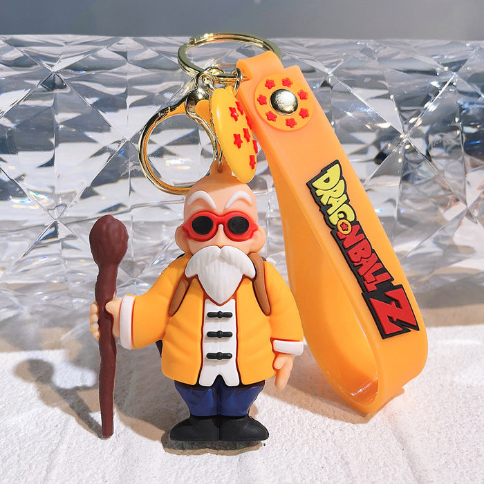 Wholesale Cartoon Silicone Doll Keychain JDC-KC-QiChao021