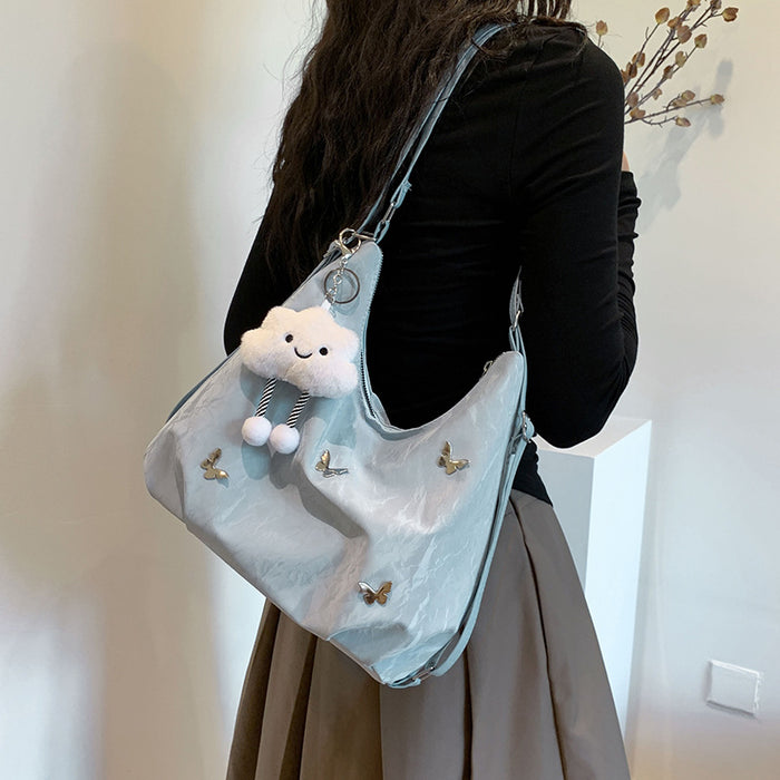 Wholesale Large capacity bag, new niche design, commuting multifunctional backpack, single shoulder, crossbody backpack