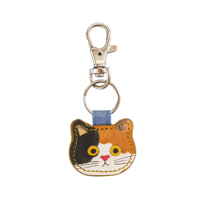 Wholesale Kitten Series Keychain Eminette Cute Leather Key Ring Decorative Bag Pendant