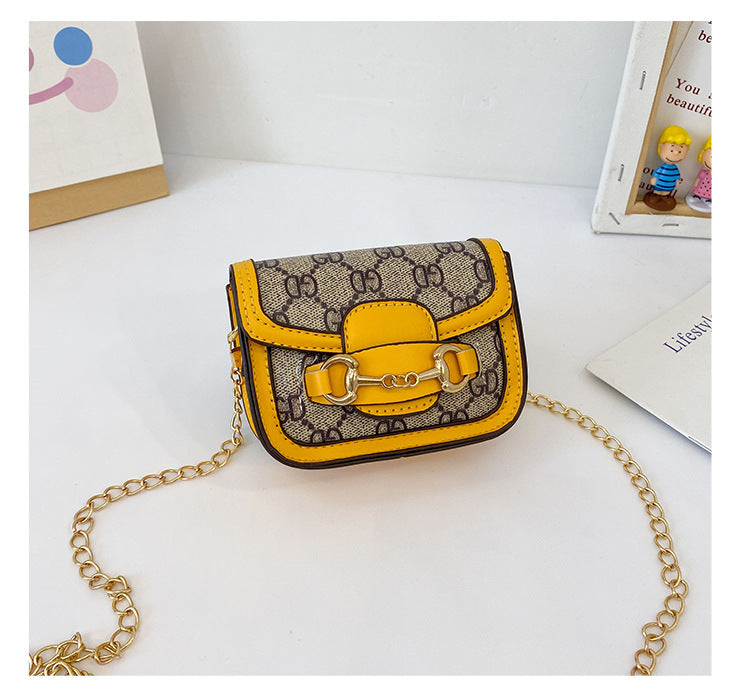 Wholesale Children's Shoulder Bag Fashion Girl's Chain Shoulder Crossbody Bag Coin Purse