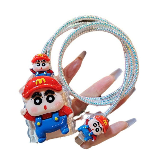 Wholesale Cartoon character charger protective case 20W