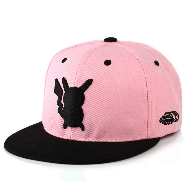 Wholesale Cartoon parent-child peaked cap men's baseball cap casual fashion sun hat women's hip hop all-match cartoon flat brim hat