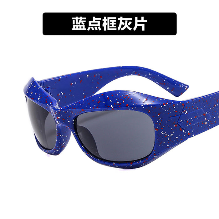 Wholesale Alien curved technology sunglasses trendy sunglasses sunglasses sunglasses