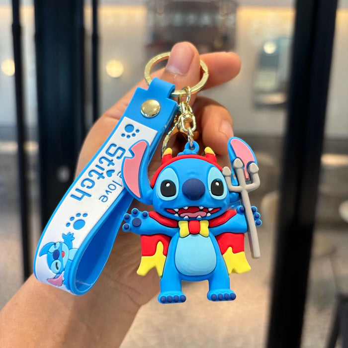 Wholesale PVC Cartoon Doll Keychain JDC-KC-PengYu028