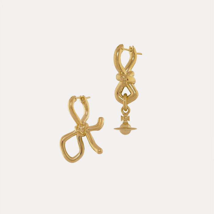 Wholesale Women' s Planet Bow Earrings