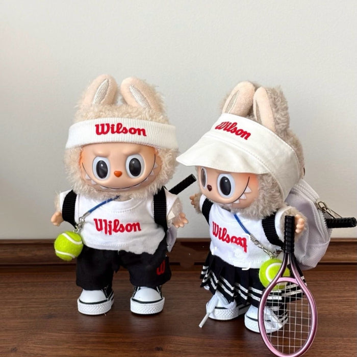 Wholesale Doll Tennis Set 17cm Trendy Toy Outfit Doll Accessories