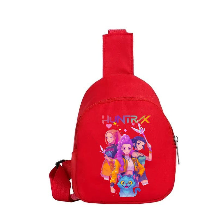 Wholesale   kpop Cute Anime Cartoon Print Shoulder Bags