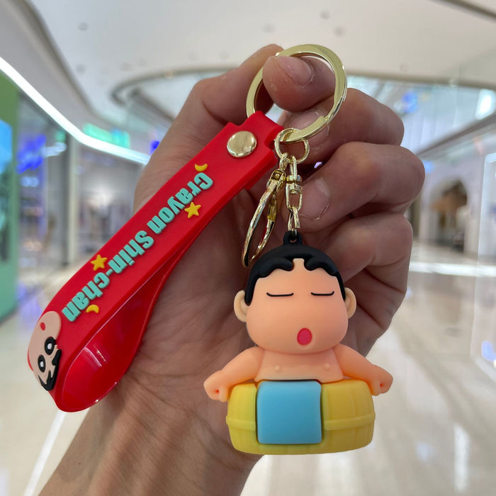 Wholesale Keychain Cartoon Doll Car Keychain Cute Couple Bag Pendant Pendant Small Gift