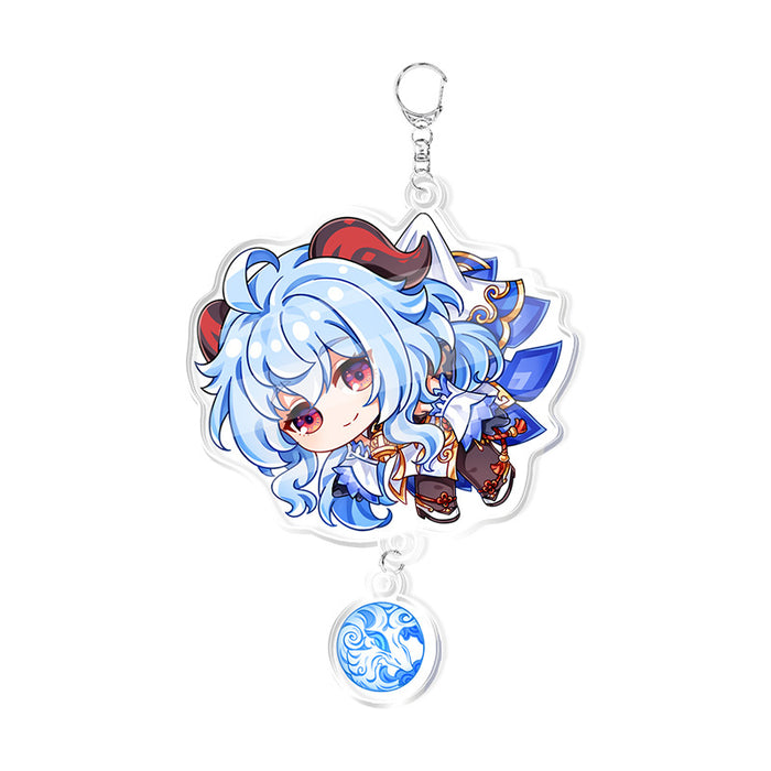 Wholesale Anime peripheral Yuan acrylic keychain accessory