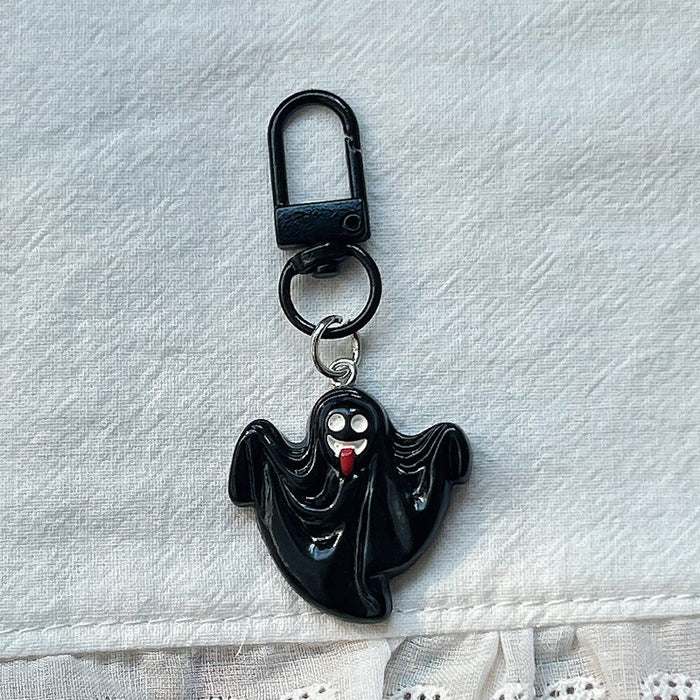 Wholesale Halloween Ghost Skeleton Keychain Cute Gift for Students MOQ≥2