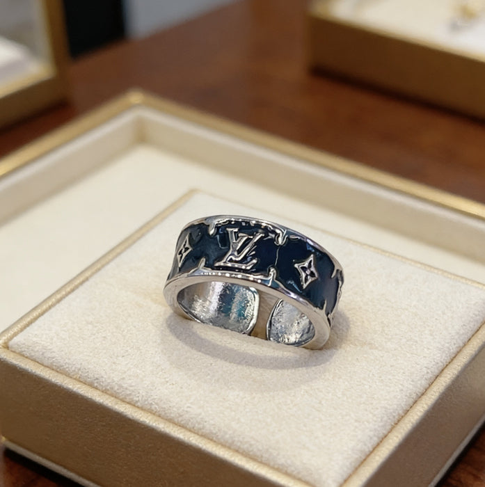Wholesale Copper Zircon Oil-Drip Adjustable Ring