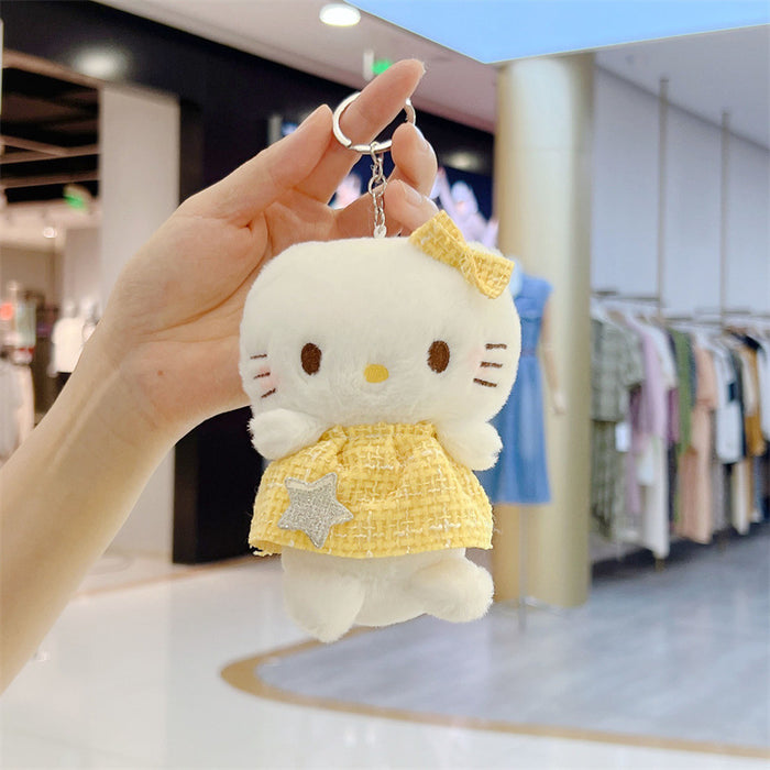 Wholesale  Plush Small Pendant Bag Keychain Bouquet Doll