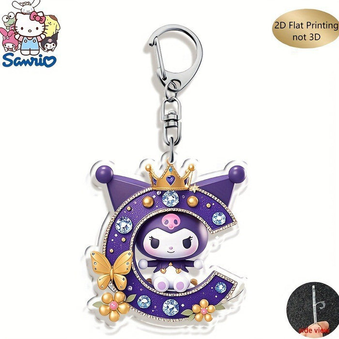 Wholesale Acrylic 26 Letter Alphabet Keychain Set Cute Cartoon Design MOQ≥2