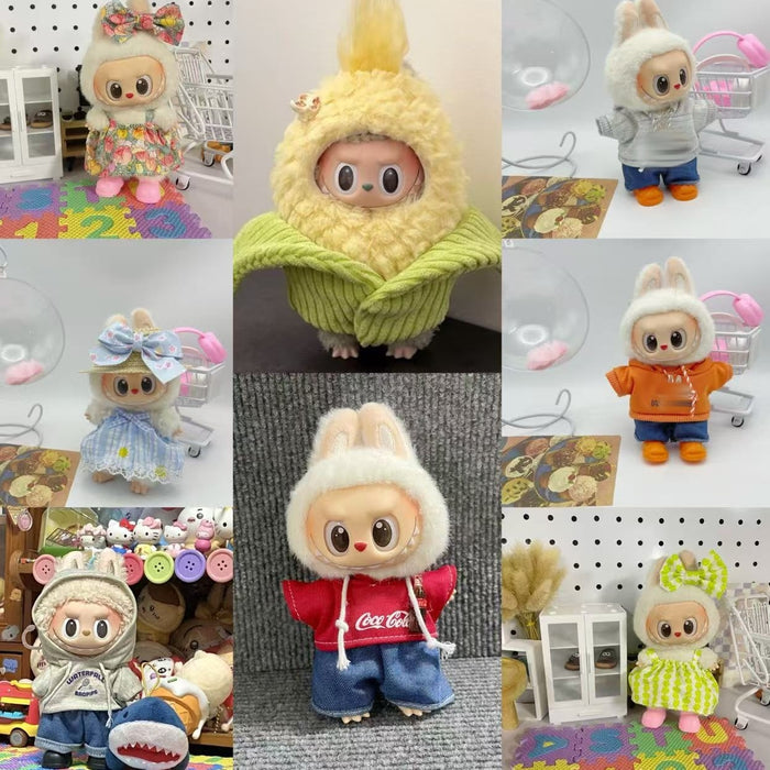 Wholesale  Wearable Baby Clothes Vinyl Doll Cute Suit Skirt Clothes