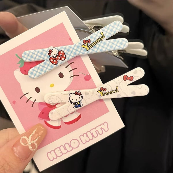 Wholesale Cute DIY accessories, checkered accessories, hair accessories, bangs clip, cartoon new style