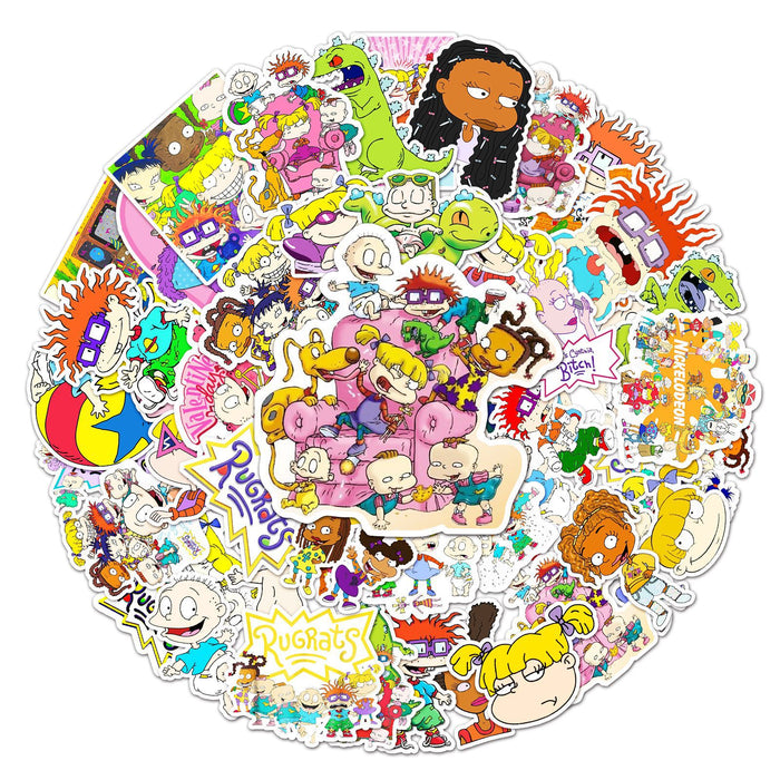 Wholesale 50pcs graffiti cartoon animation  stickers