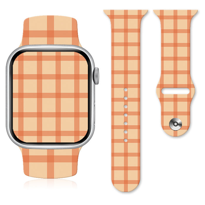 Wholesale Printed Silicone Watch Strap Wrist Strap JDC-WD-NuoQi074
