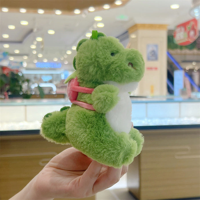 Wholesale Cute  fruit backpack truant dinosaur plush doll