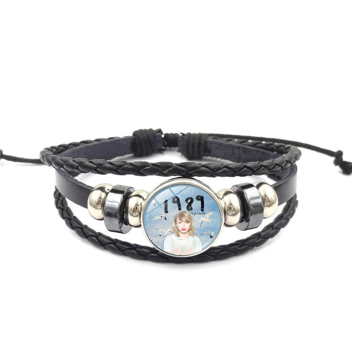 Wholesale Woven Leather Bracelets JDC-BT-HengX035