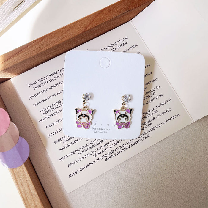 Wholesale Cartoon Alloy Earrings JDC-ES-KaLu017