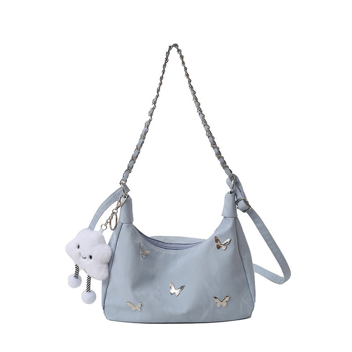 Wholesale New fashionable butterfly crossbody bag popular single shoulder large capacity commuting bag