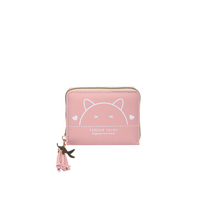 Wholesale 3pcs Simple Fresh Short Coin Purse Wallet