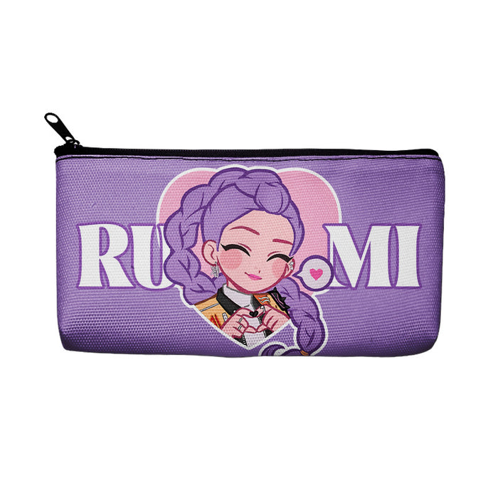 Wholesale K-pop merchandise canvas chain pencil cases stationery