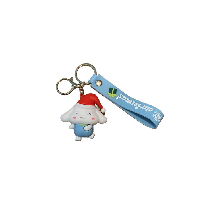 Wholesale Cartoon Silicone Doll Keychain JDC-KC-MingT122