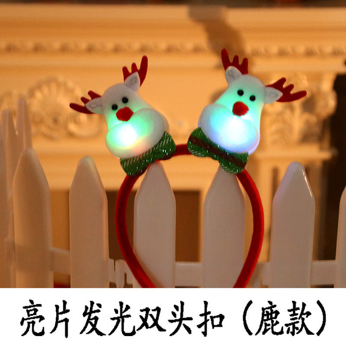 Wholesale Christmas Luminous Headbands,  Christmas Party Headbands