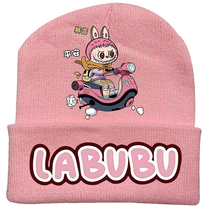 Wholesale Anime cartoon woolen hat knitted hat pullover outdoor warm