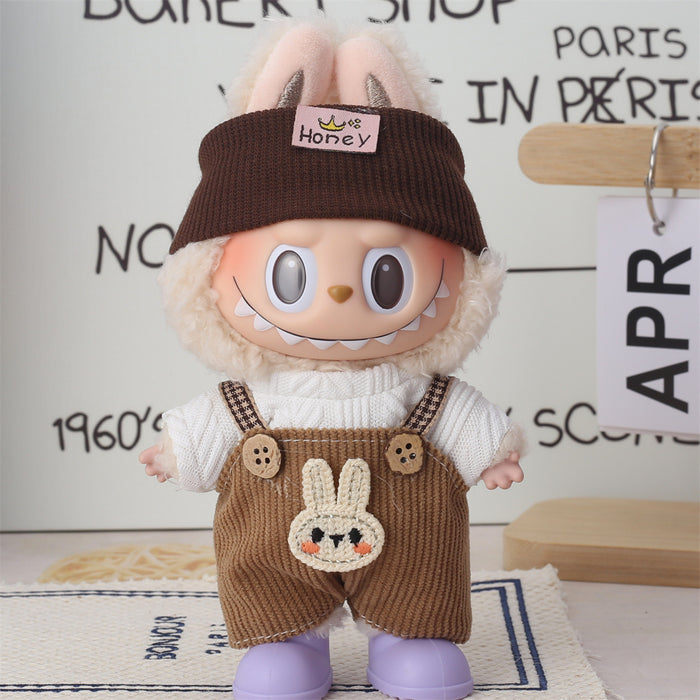 Wholesale Vinyl Doll Clothes  Dress Baby Clothes Overalls